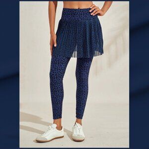 More Than Basic 36 Inch Leopard Mesh Golf Skeggings